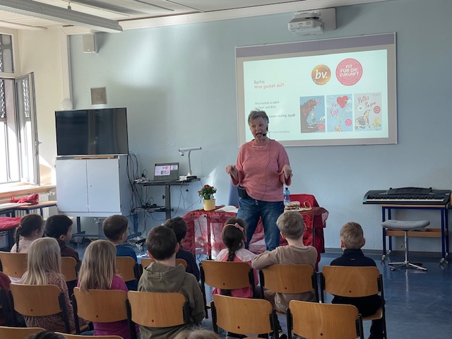 Autorenlesung an der Drais-Grundschule