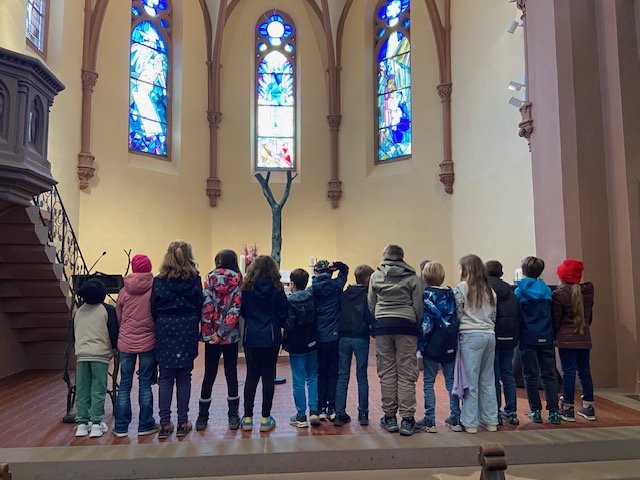 Kirchenbesuch der 3. Klasse